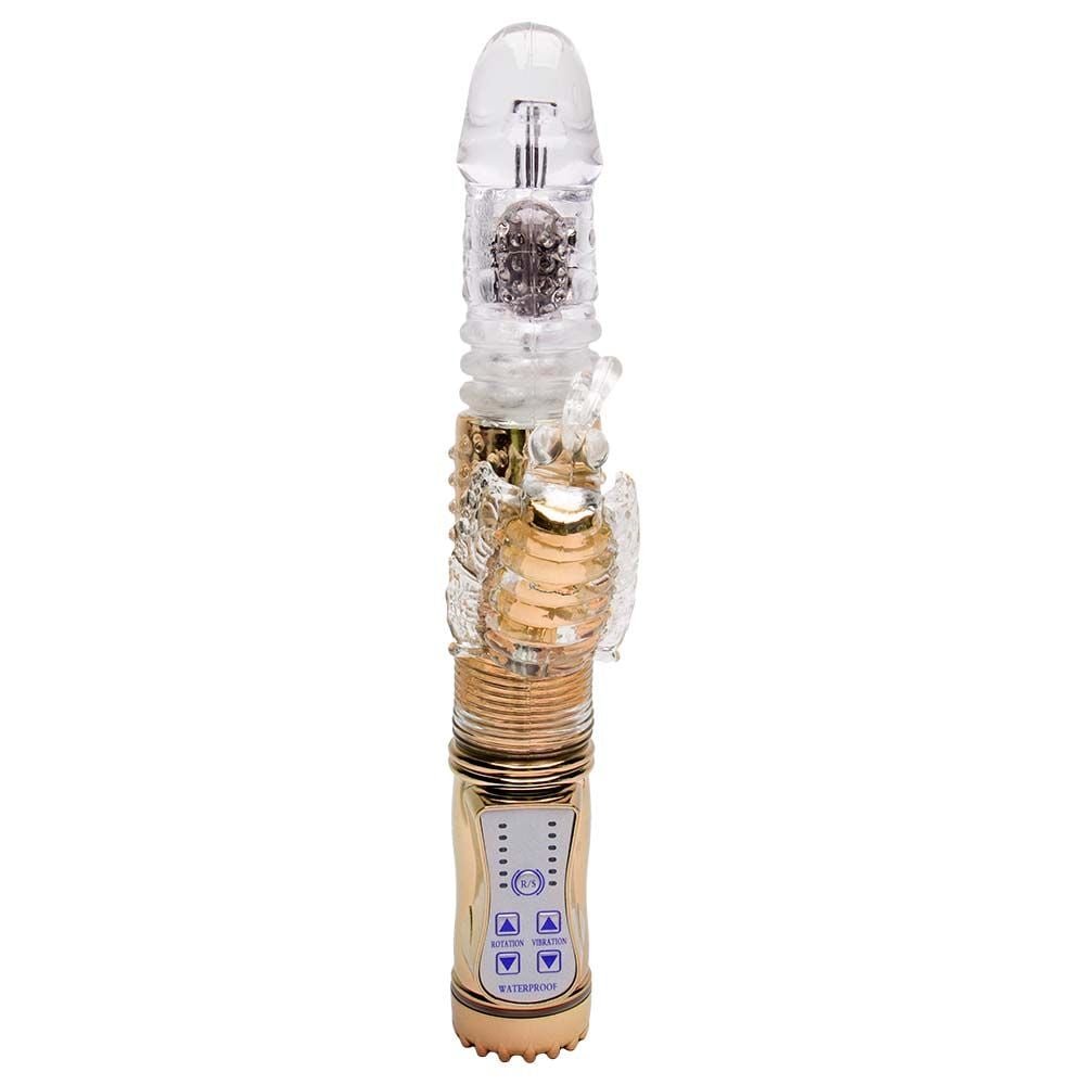 Vibrador Rotativo Vai E Vem 36 Vibrações Sexy Import