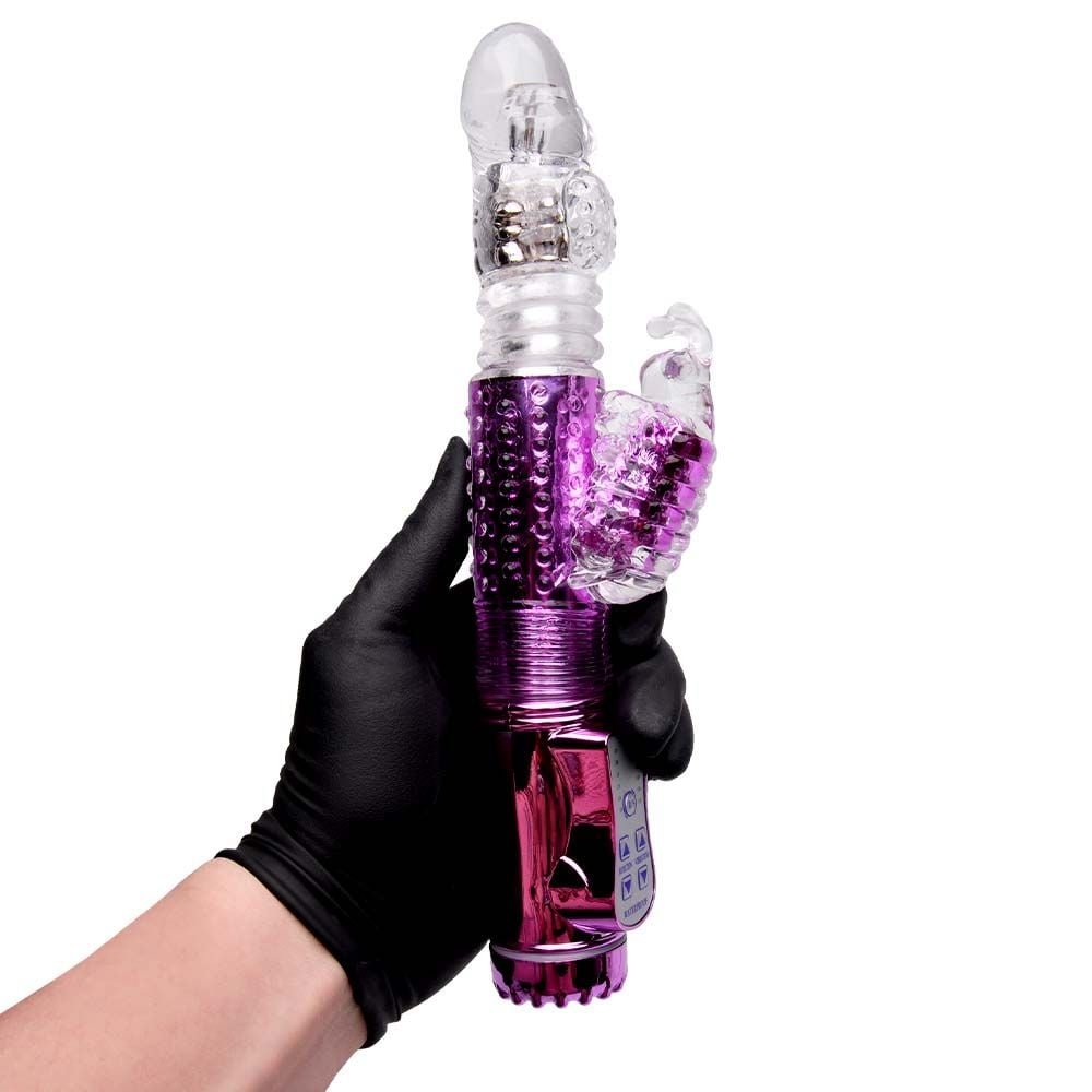 Vibrador Rotativo Vai E Vem 36 Vibrações Sexy Import