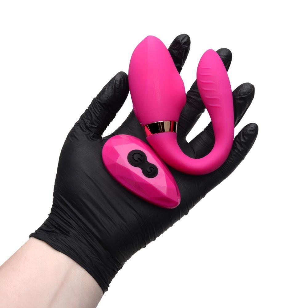 Vibrador Silicone 7 Vibrações Com Sucção Dibe Vipmix
