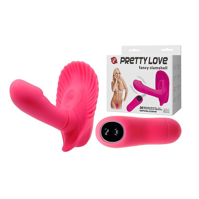 Vibrador Silicone Com vibro controle remoto - Pretty Love