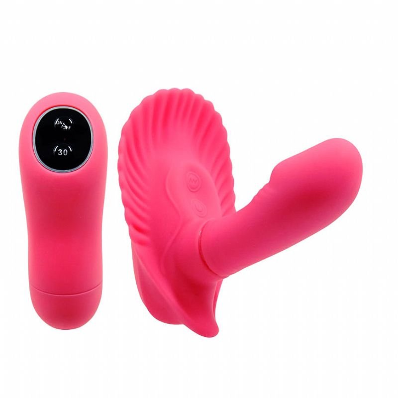 Vibrador Silicone Com vibro controle remoto - Pretty Love