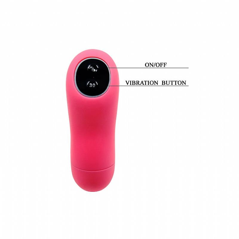 Vibrador Silicone Com vibro controle remoto - Pretty Love