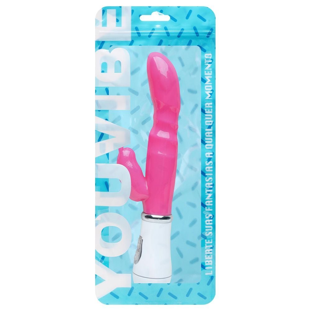 Vibrador Silicone Rabbit 8 Vibrações Vipmix