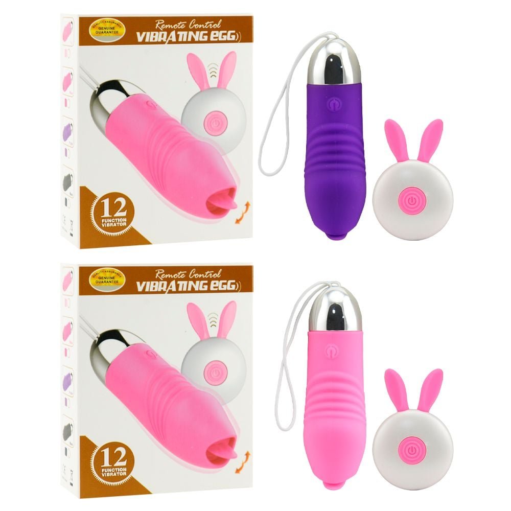 Vibrador Tongue 10 Vibrações Controle Sem Fio Vipmix