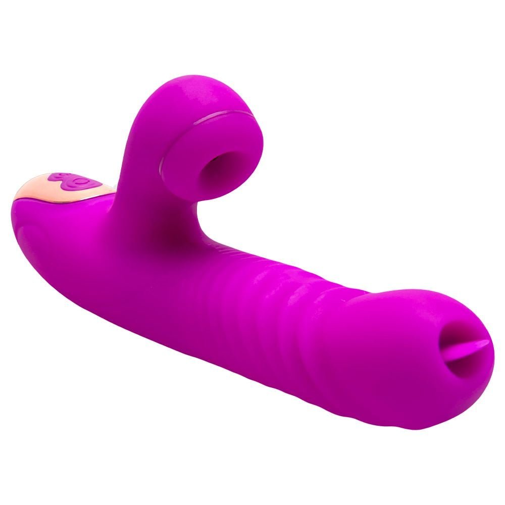 Vibrador Vai E Vem 8 Vibrações Aquece Sanders Vipmix