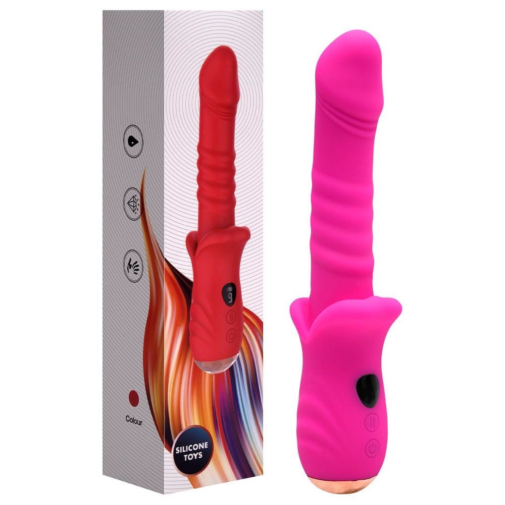 Vibrador Vai Vem Recarregável 10 Modos Usk Vipmix