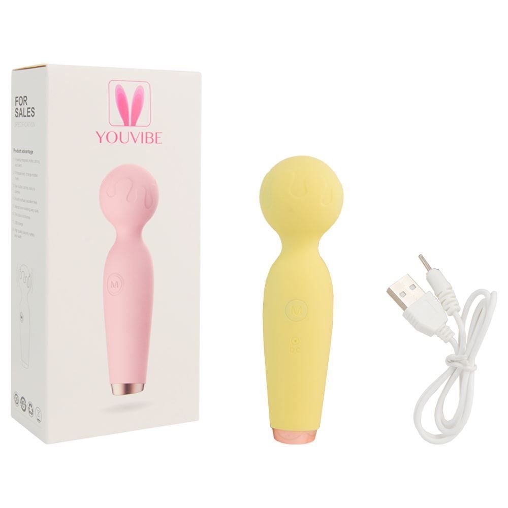 Vibrador Varinha Mágica 10 Modos Recarregável Vipmix