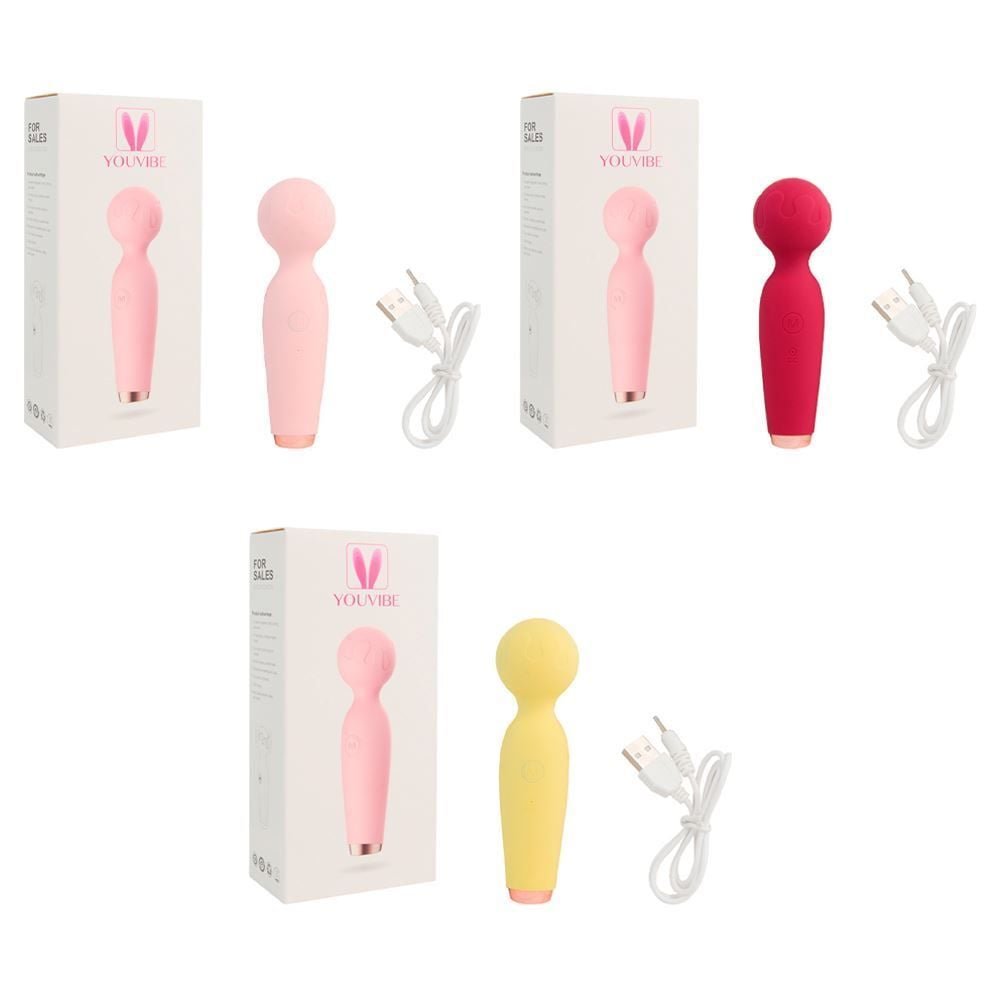 Vibrador Varinha Mágica 10 Modos Recarregável Vipmix