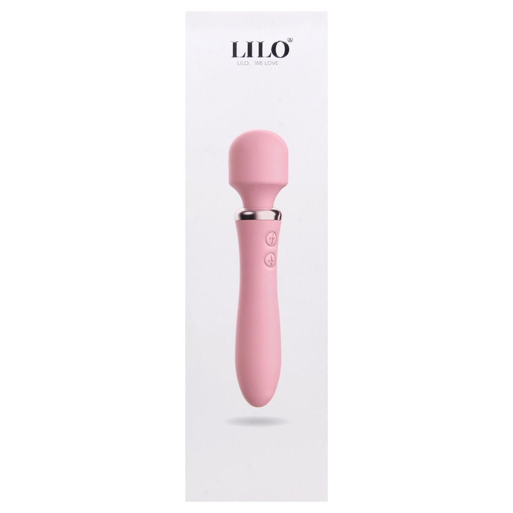 Vibrador Varinha Mágica 10 Vibrações Usb Lilo Vipmix