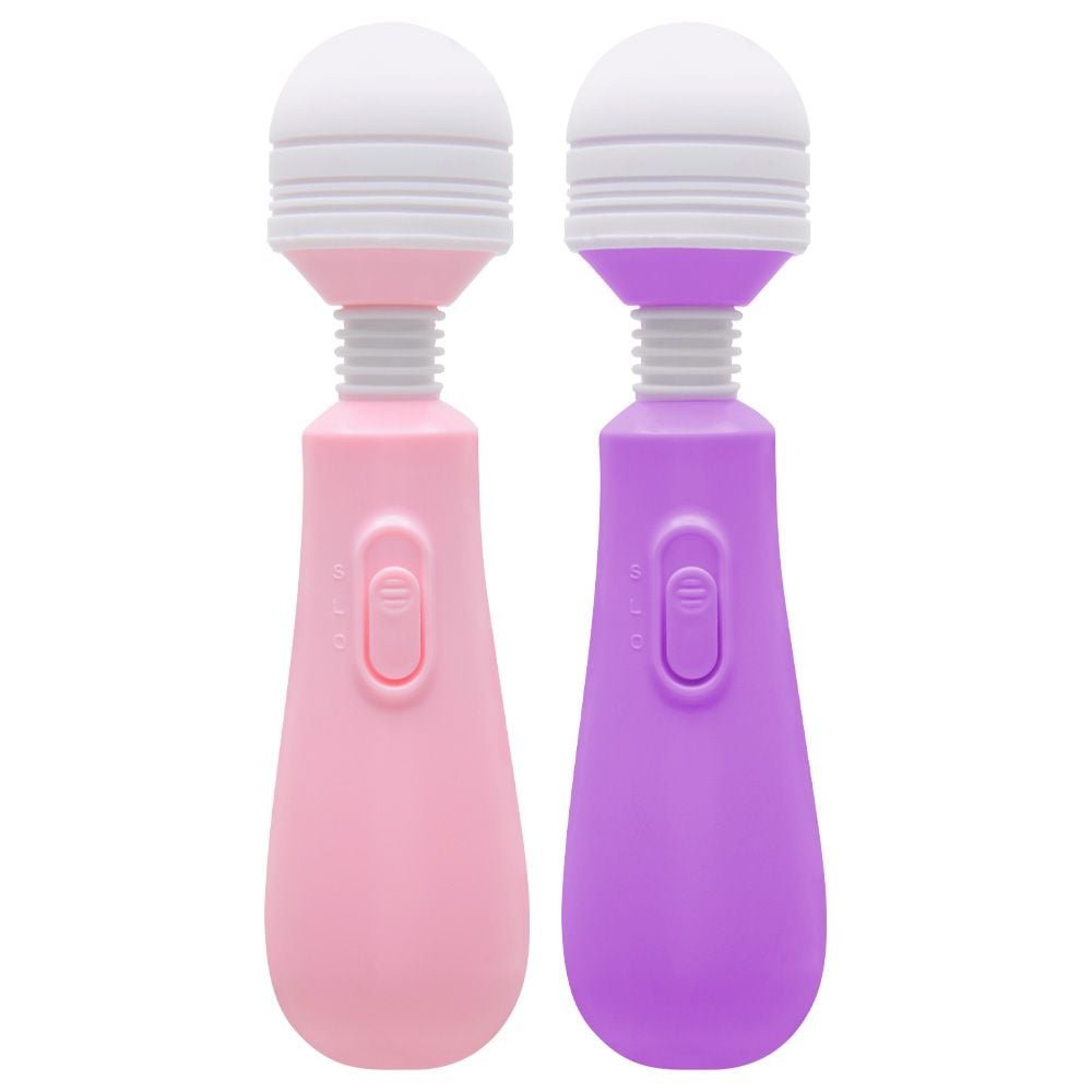 Vibrador Varinha Mágica 2 Vibrações Flexível 15 X 3cm Vipmix