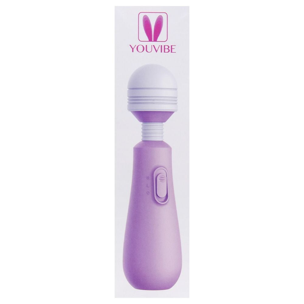 Vibrador Varinha Mágica 2 Vibrações Flexível 15 X 3cm Vipmix