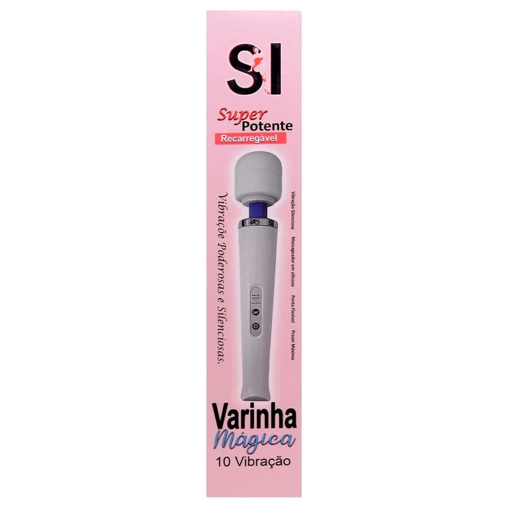 Vibrador Varinha Mágica 32cm Recarregável Sexy Import