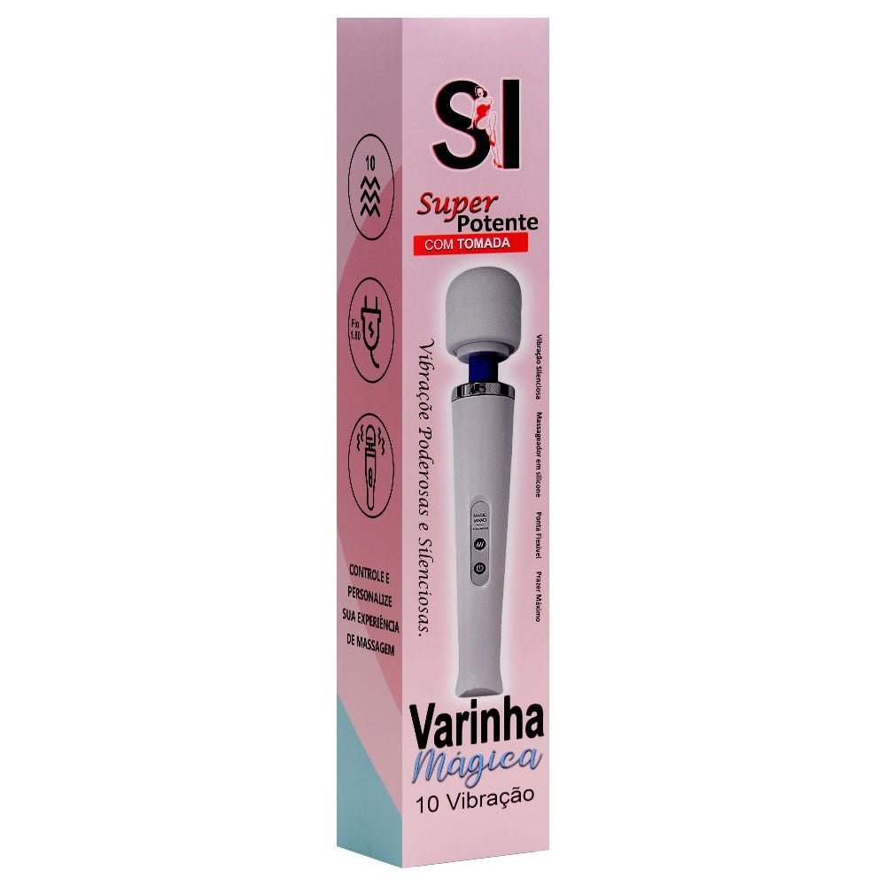 Vibrador Varinha Mágica Bivolt Sexy Import