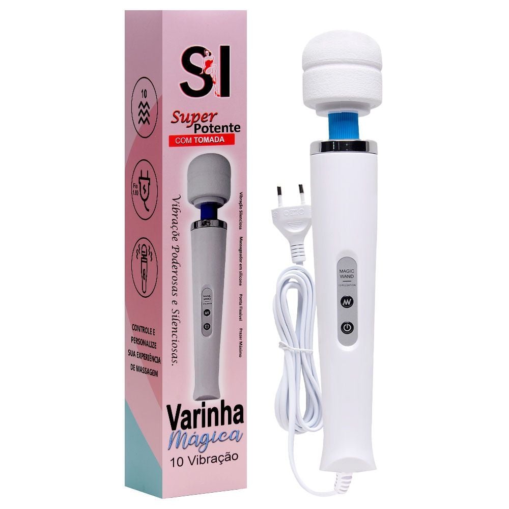 Vibrador Varinha Mágica Bivolt Sexy Import