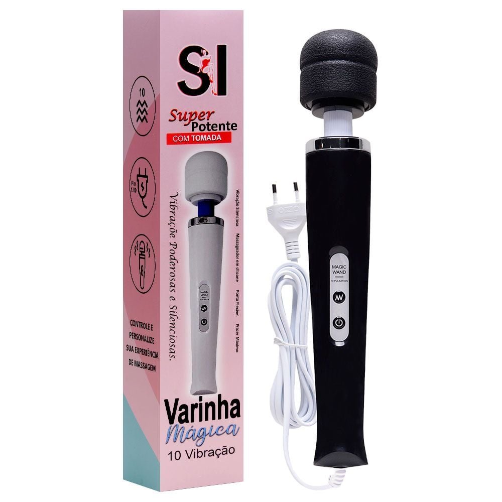 Vibrador Varinha Mágica Bivolt Sexy Import