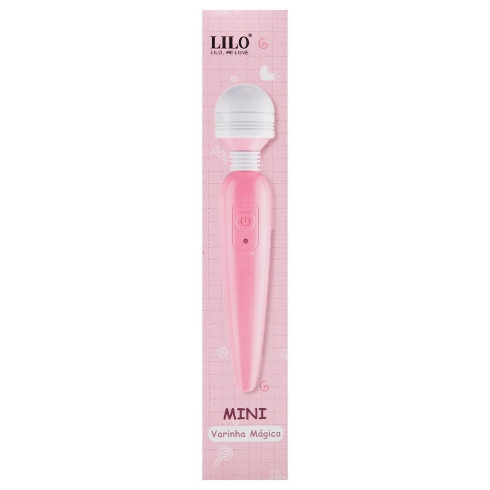 Vibrador Varinha Mágica Com 10 Vibrações Lilo Vipmix