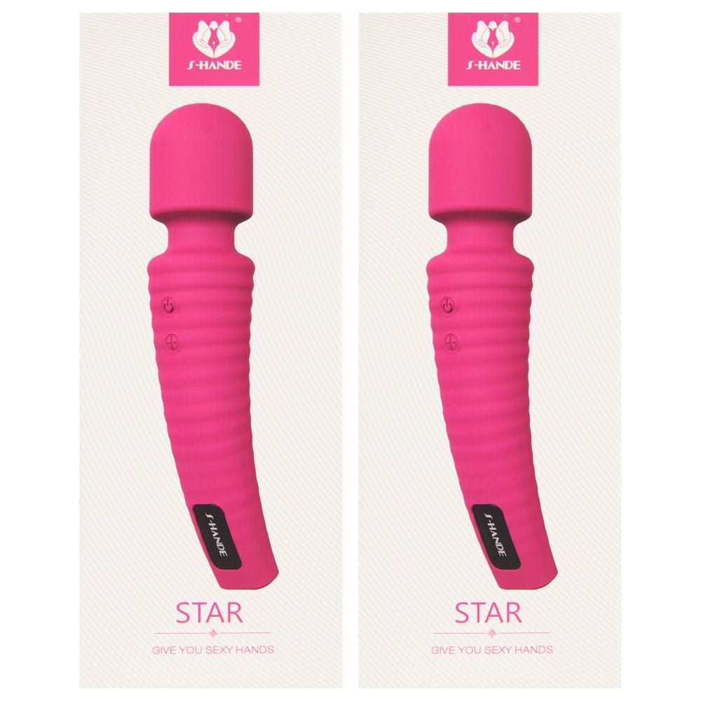 Vibrador Varinha Mágica Recarregável Star S-hande Sexy Import