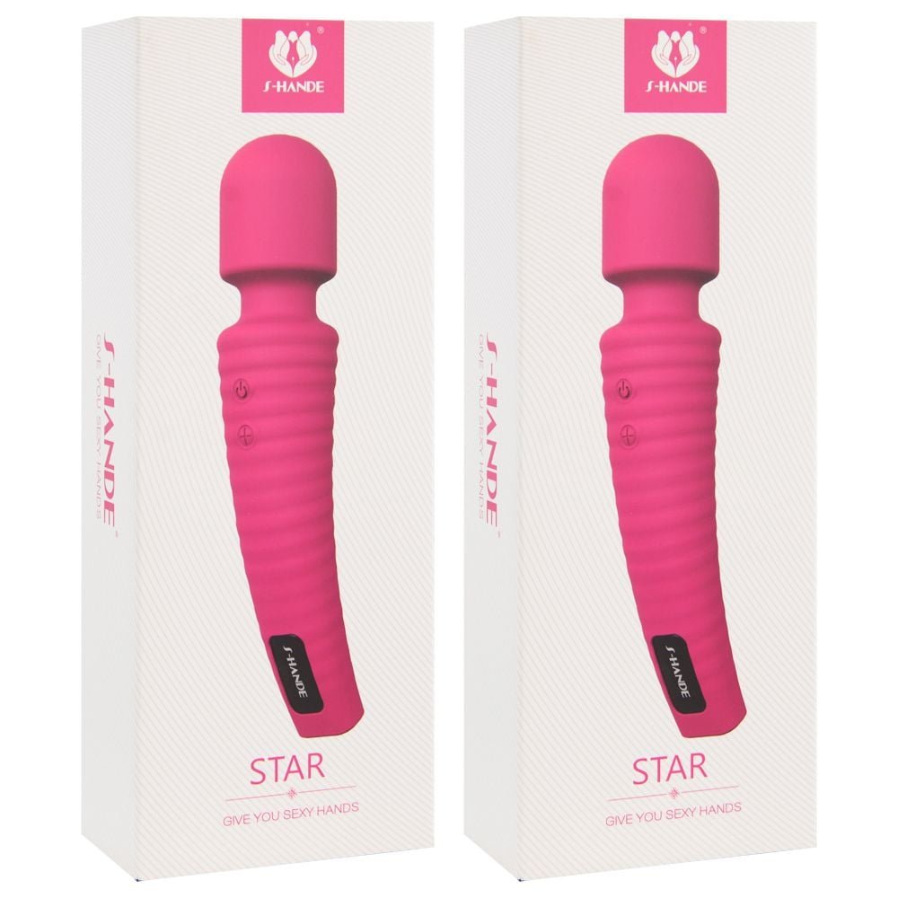 Vibrador Varinha Mágica Recarregável Star S-hande Sexy Import