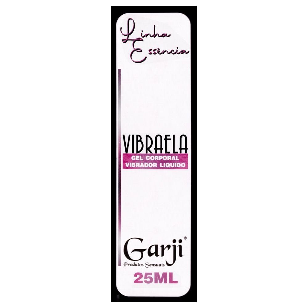 Vibraela Gel Excitante Vibrador Líquido 25ml Garji