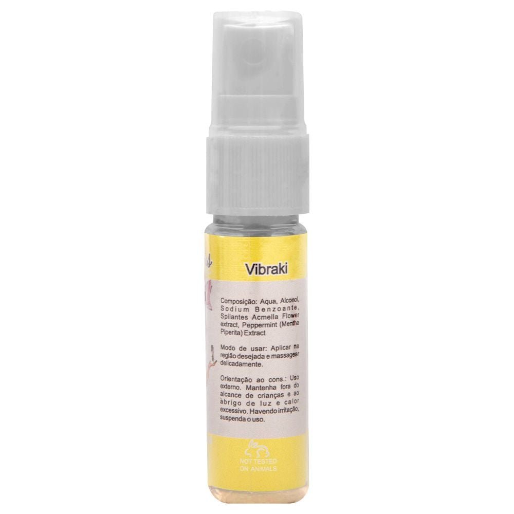 Vibraki Excitante Vibrador Spray 15ml 40graus