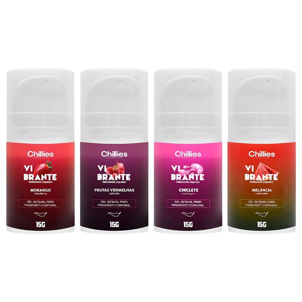 Vibrante Vibrador Líquido Aromático 15g Chillies