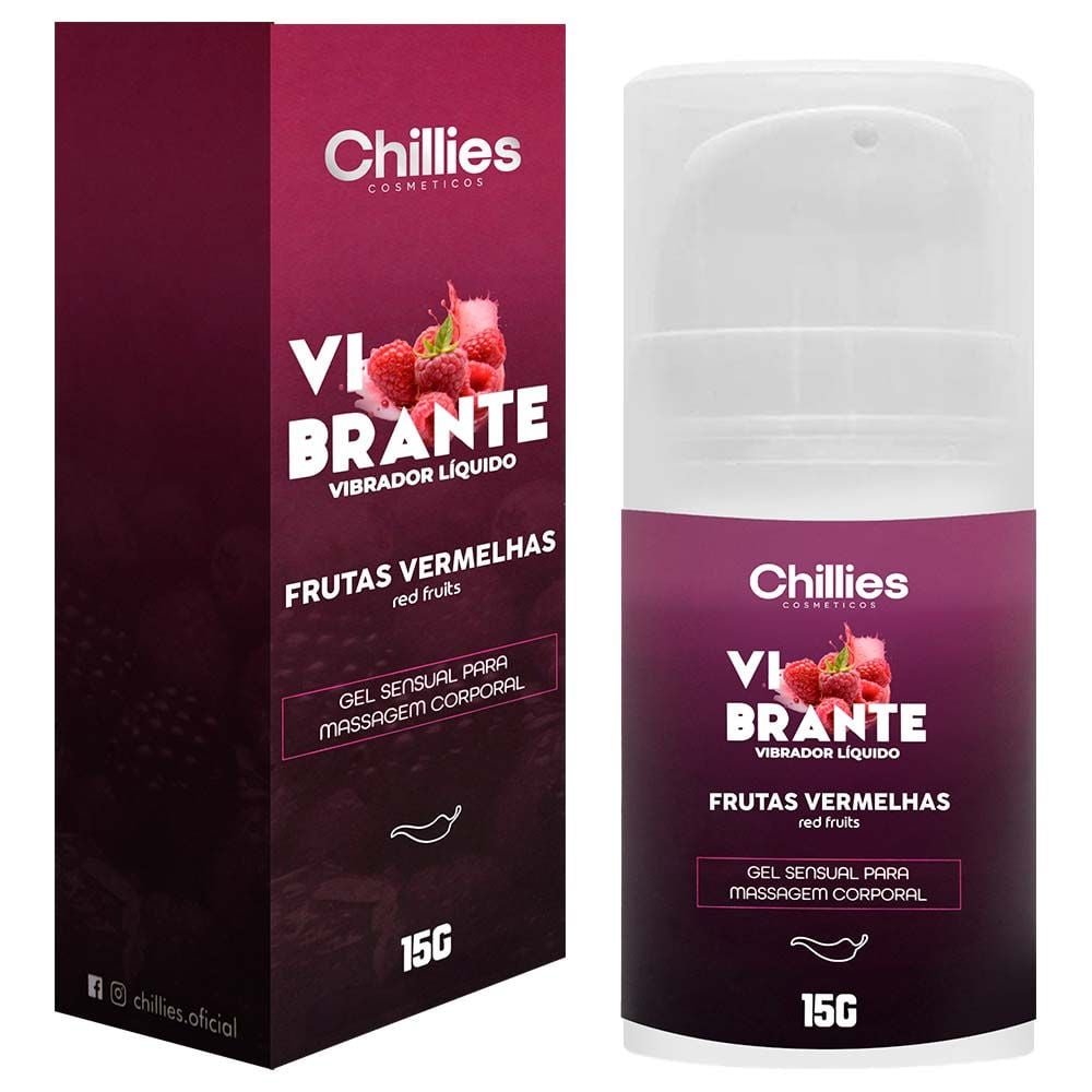 Vibrante Vibrador Líquido Aromático 15g Chillies