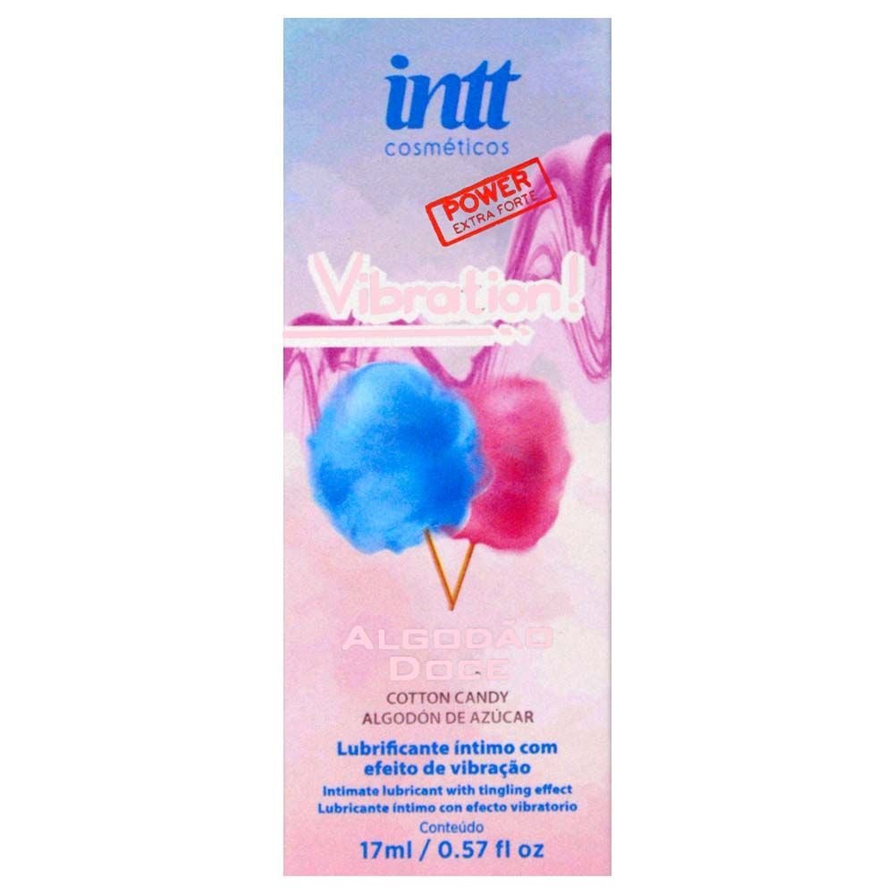 Vibration Gel Algodão Doce Power Vibração 17ml Intt