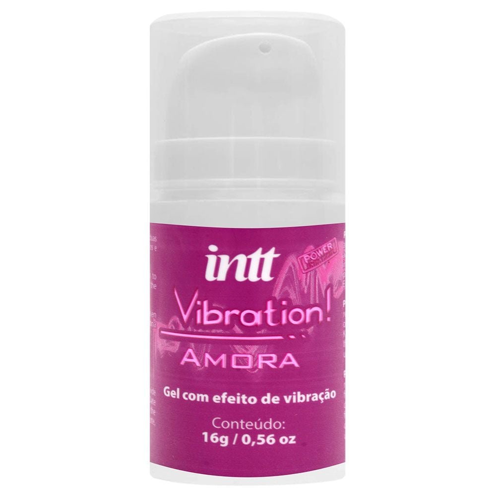 Vibration Gel Amora Power Vibração Hot 17ml Intt