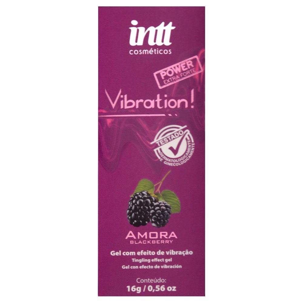 Vibration Gel Amora Power Vibração Hot 17ml Intt