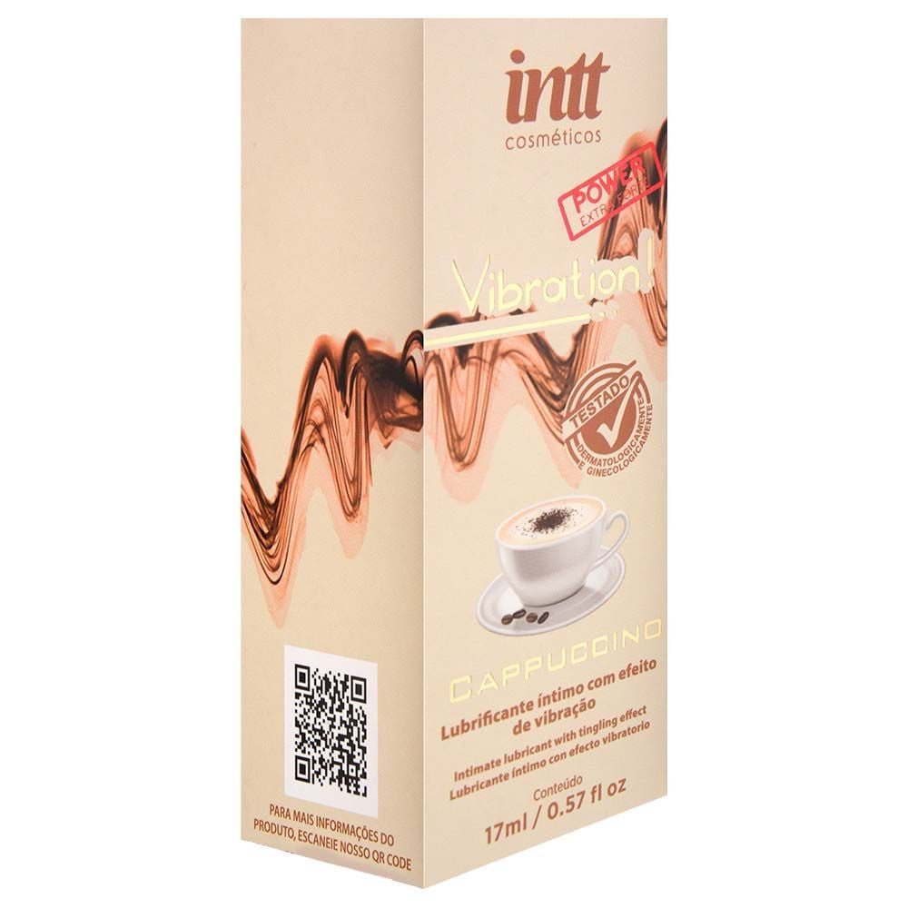 Vibration Gel Capuccino Power Vibração Hot 17ml Intt