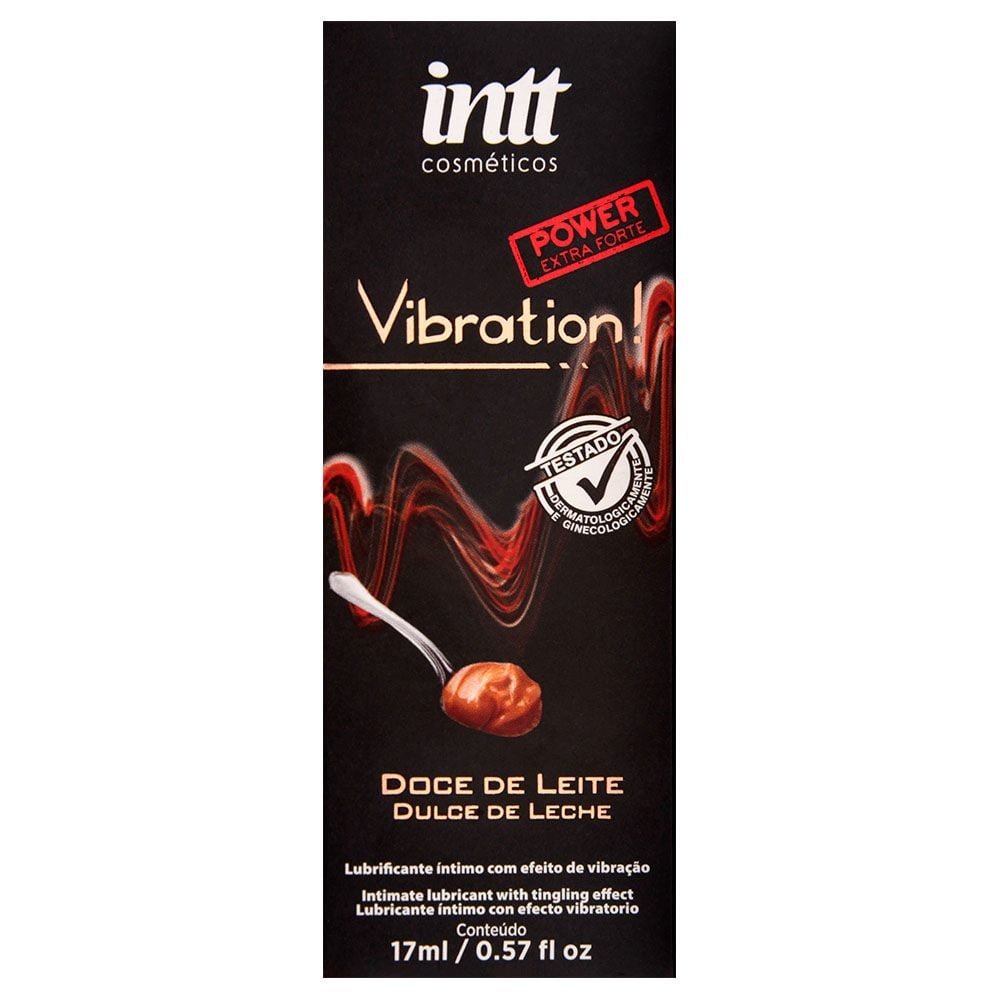 Vibration Gel Doce De Leite Vibração Hot 17ml Intt