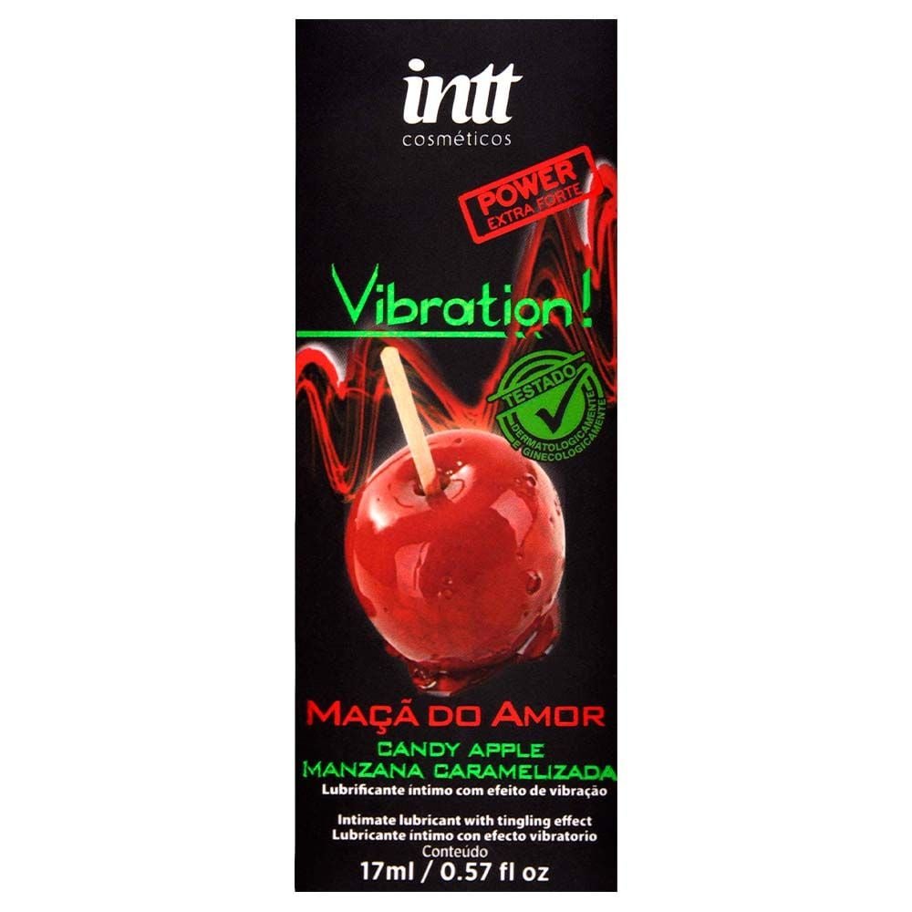 Vibration Gel Maçã Do Amor Vibração Hot 17ml Intt