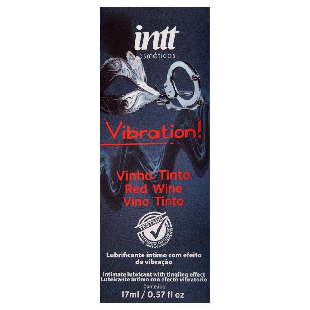 Vibration Tons Gel Vibração Vinho Tinto 17ml Intt
