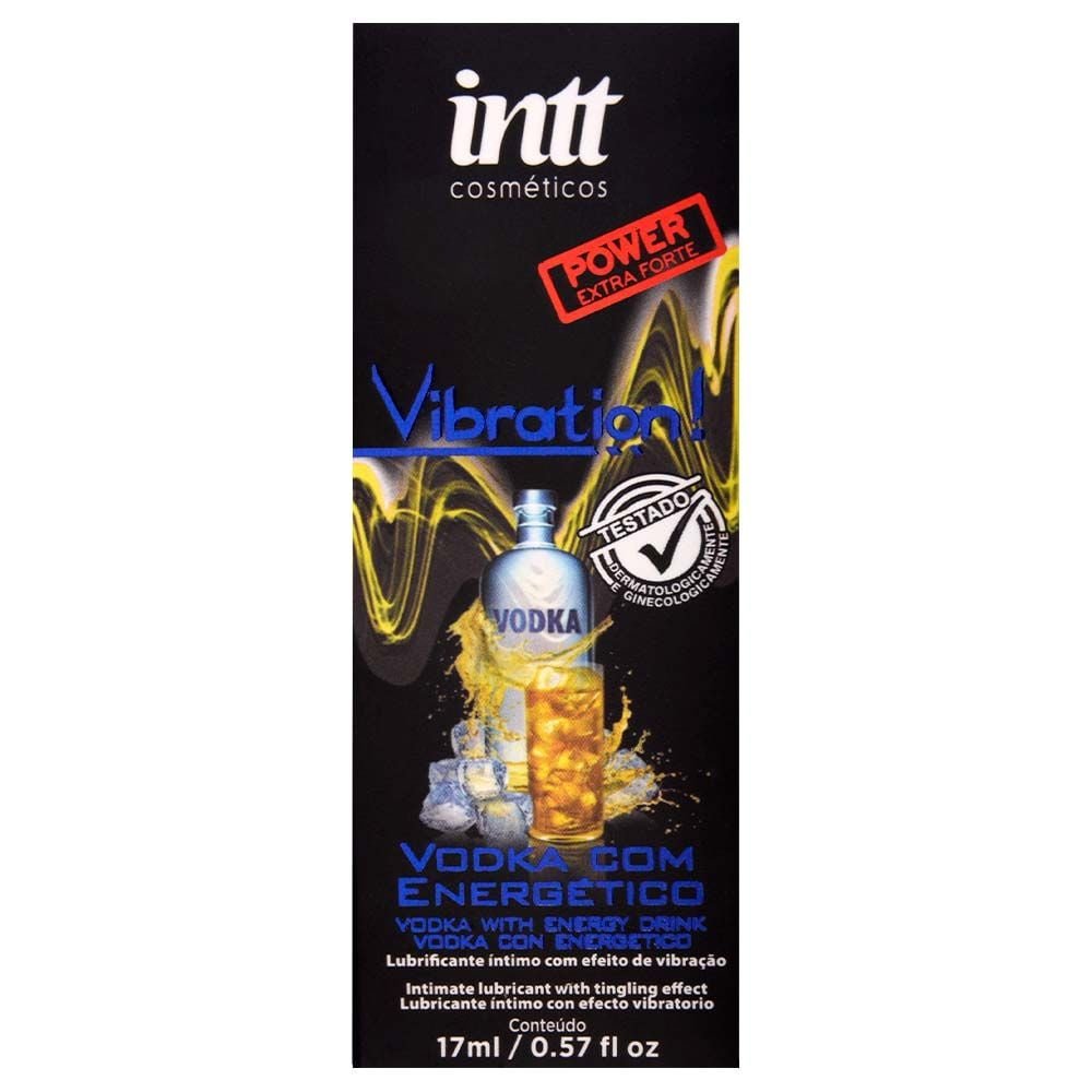 Vibration Vodka Com Energético Vibração Hot 17ml Intt