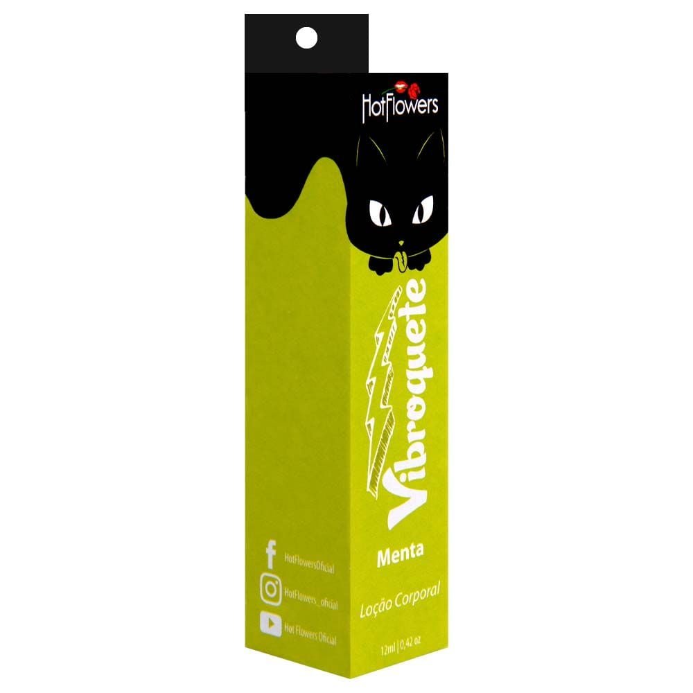 Vibroquete Loção Vibrante 12ml Hot Flowers