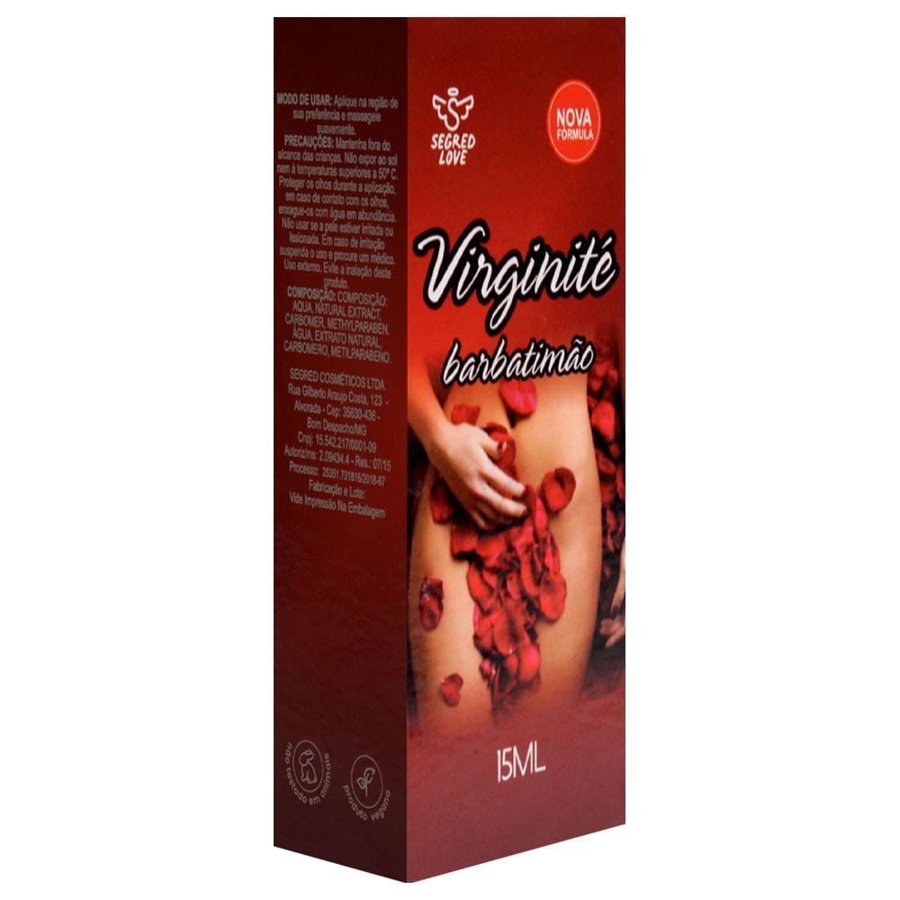 Virginité Adstrigente Em Gel 15ml Segred Love