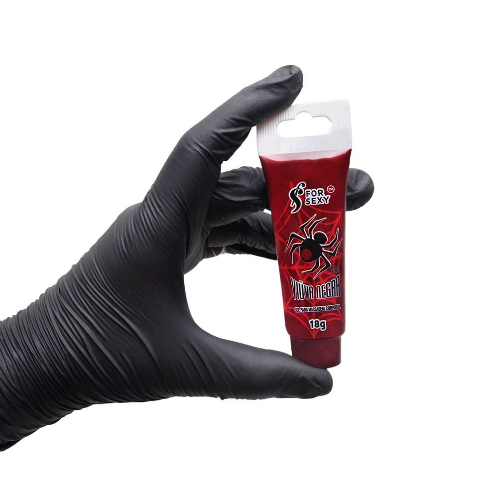 Viúva Negra Gel Esquenta E Vibra Unissex 18g For Sexy