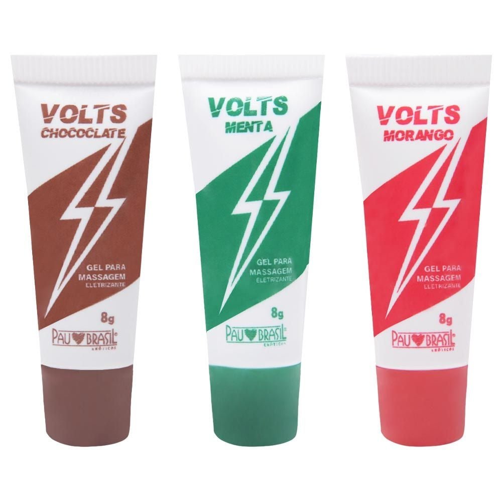 Volts Vibrador Líquido Aromático 8g Pau Brasil