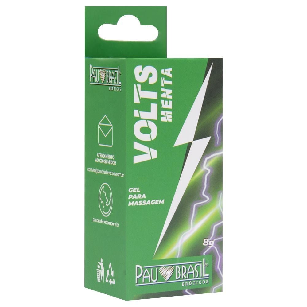 Volts Vibrador Líquido Aromático 8g Pau Brasil