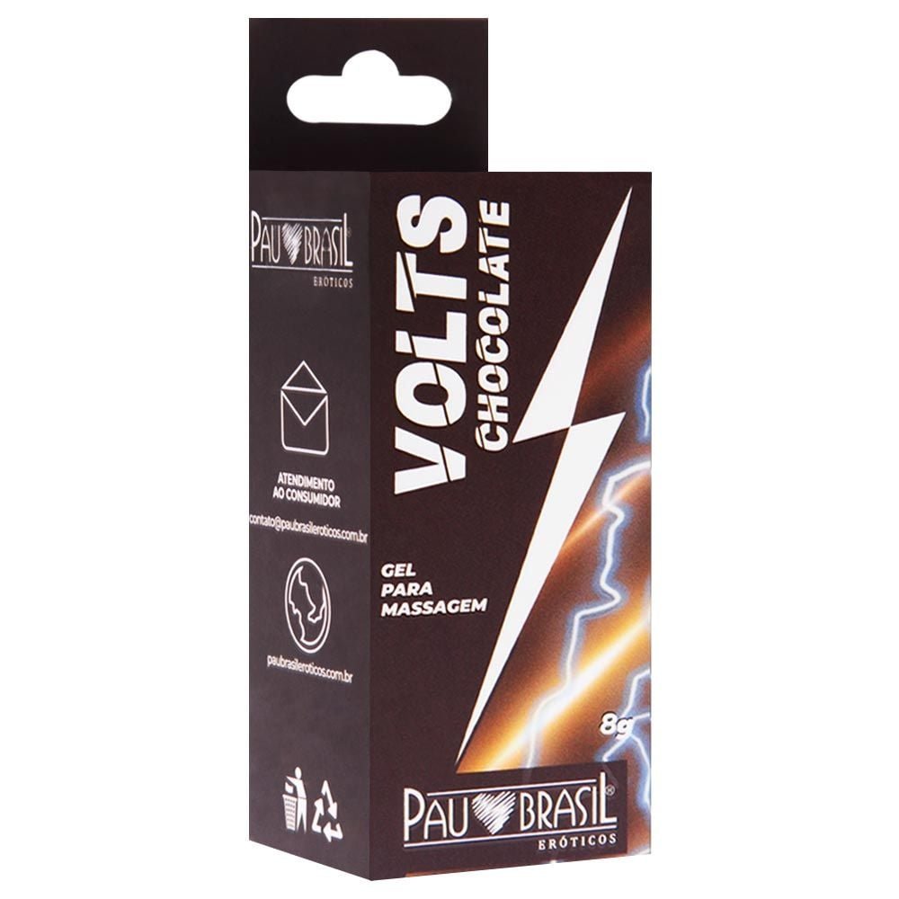 Volts Vibrador Líquido Aromático 8g Pau Brasil