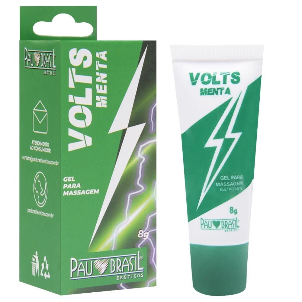 Volts Vibrador Líquido Aromático 8g Pau Brasil