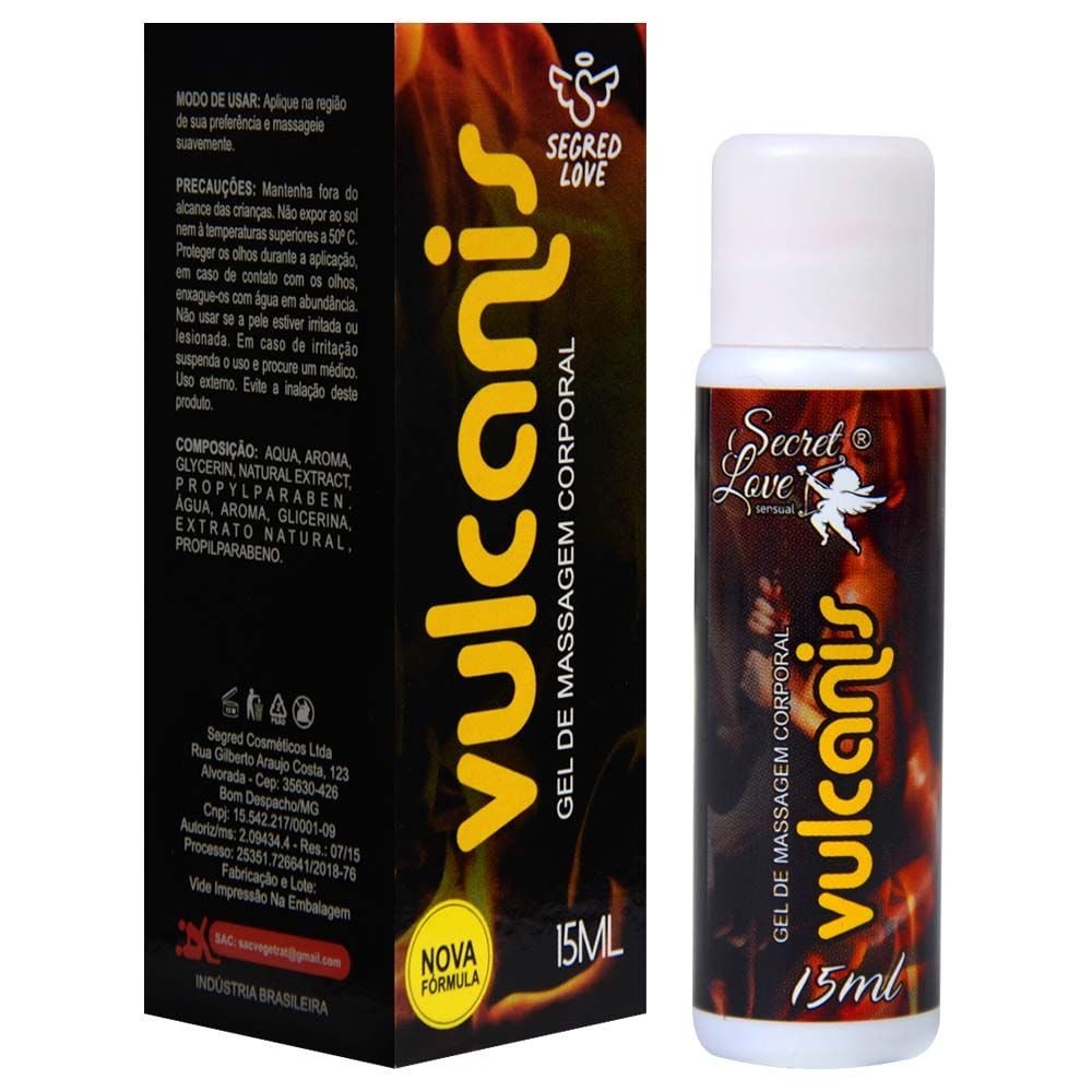 Vulcanis Gel Excitante Hot Ice 15ml Segred Love