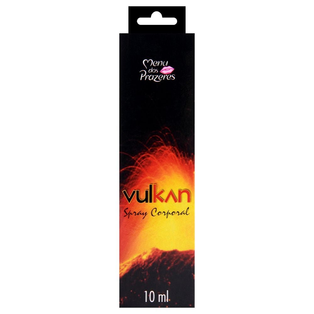 Vulkan Spray Super Excitante 10ml Menu Dos Prazeres