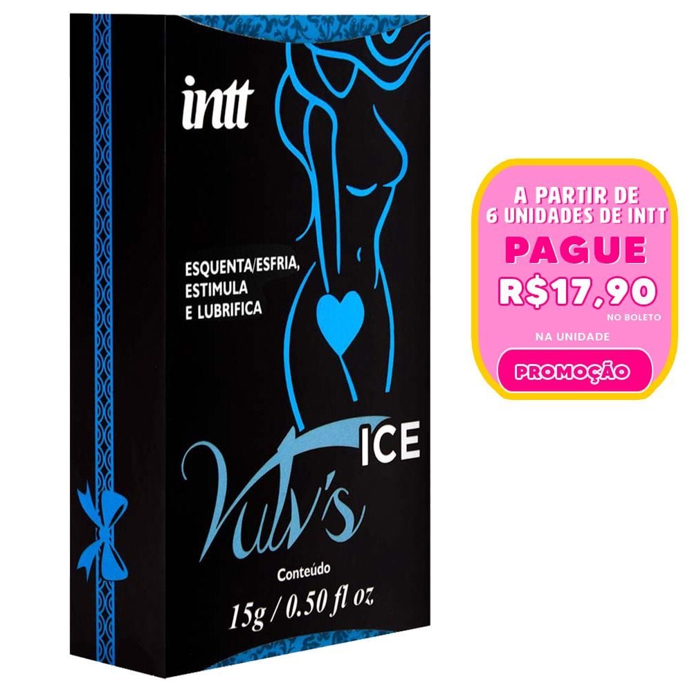 Vulv's Ice Excitante Feminino Ice Hot 15g Intt