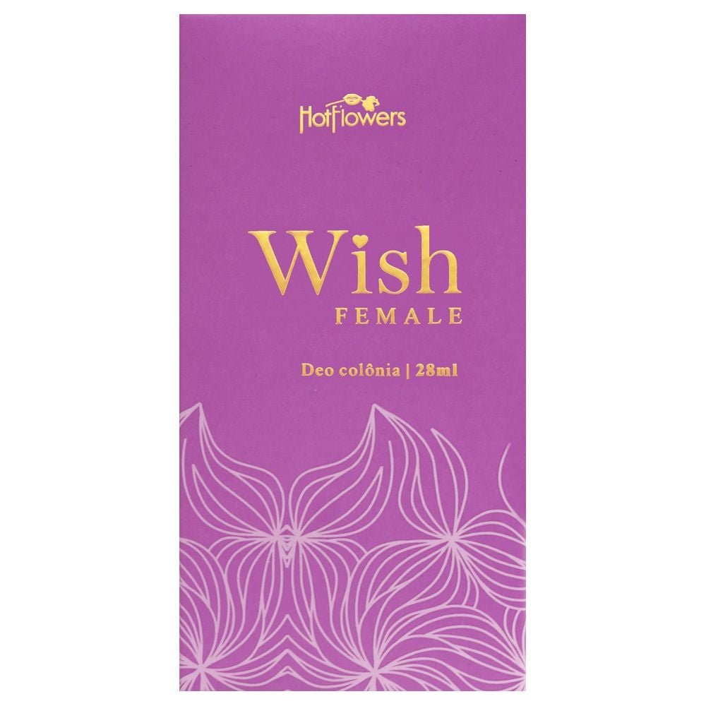 Wish Female Deo Colônia Feminina 28ml Hot Flowers