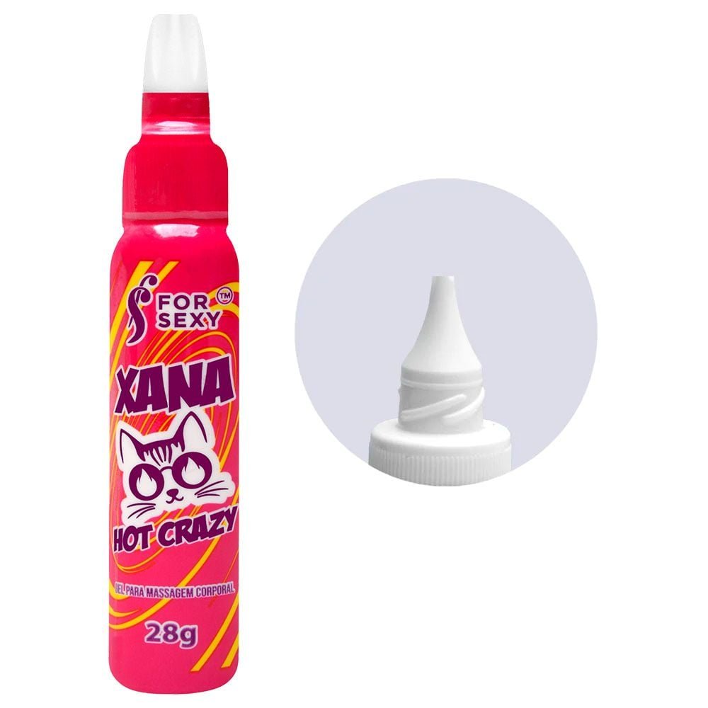 Xana Hot Crazy Gel Vibrador Feminino 28g For Sexy