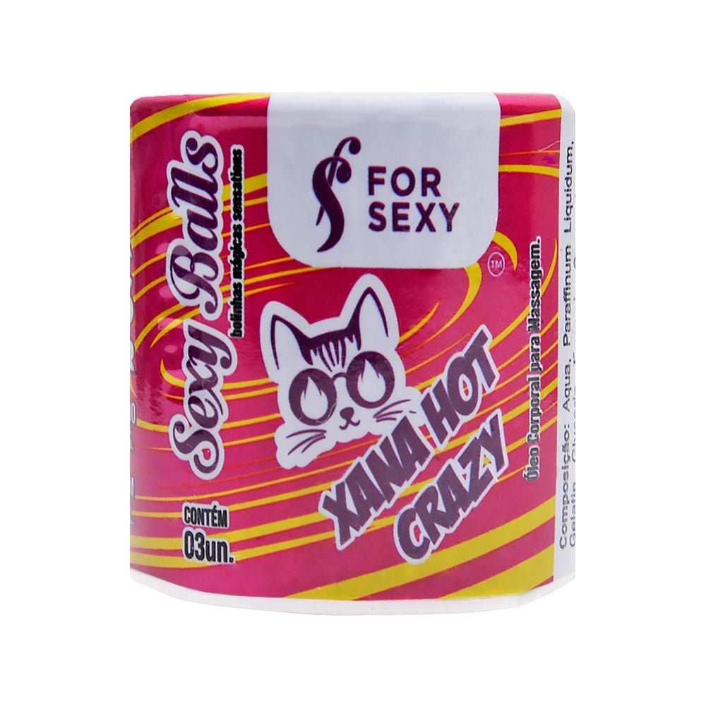 Xana Hot Crazy Sexy Ball 03 Unidades For Sexy