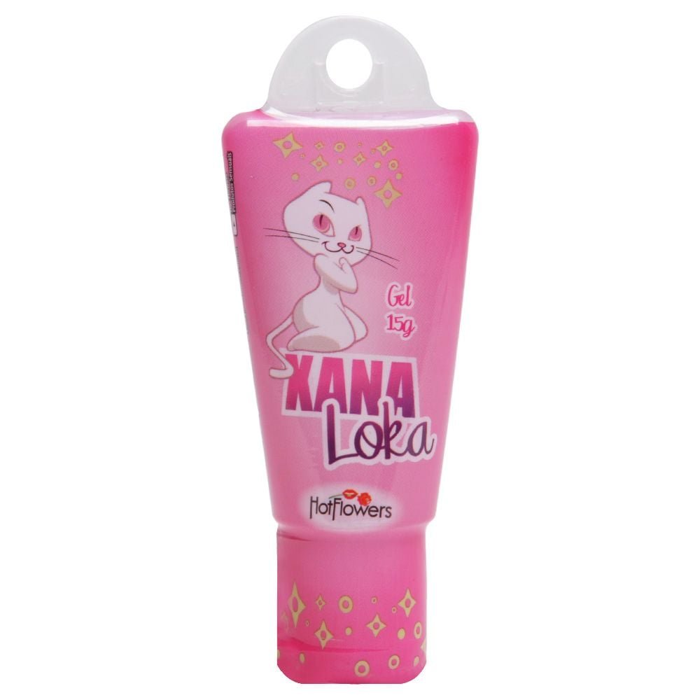 Xana Loka Gel Excitante Vibrações 15g Hot Flowers