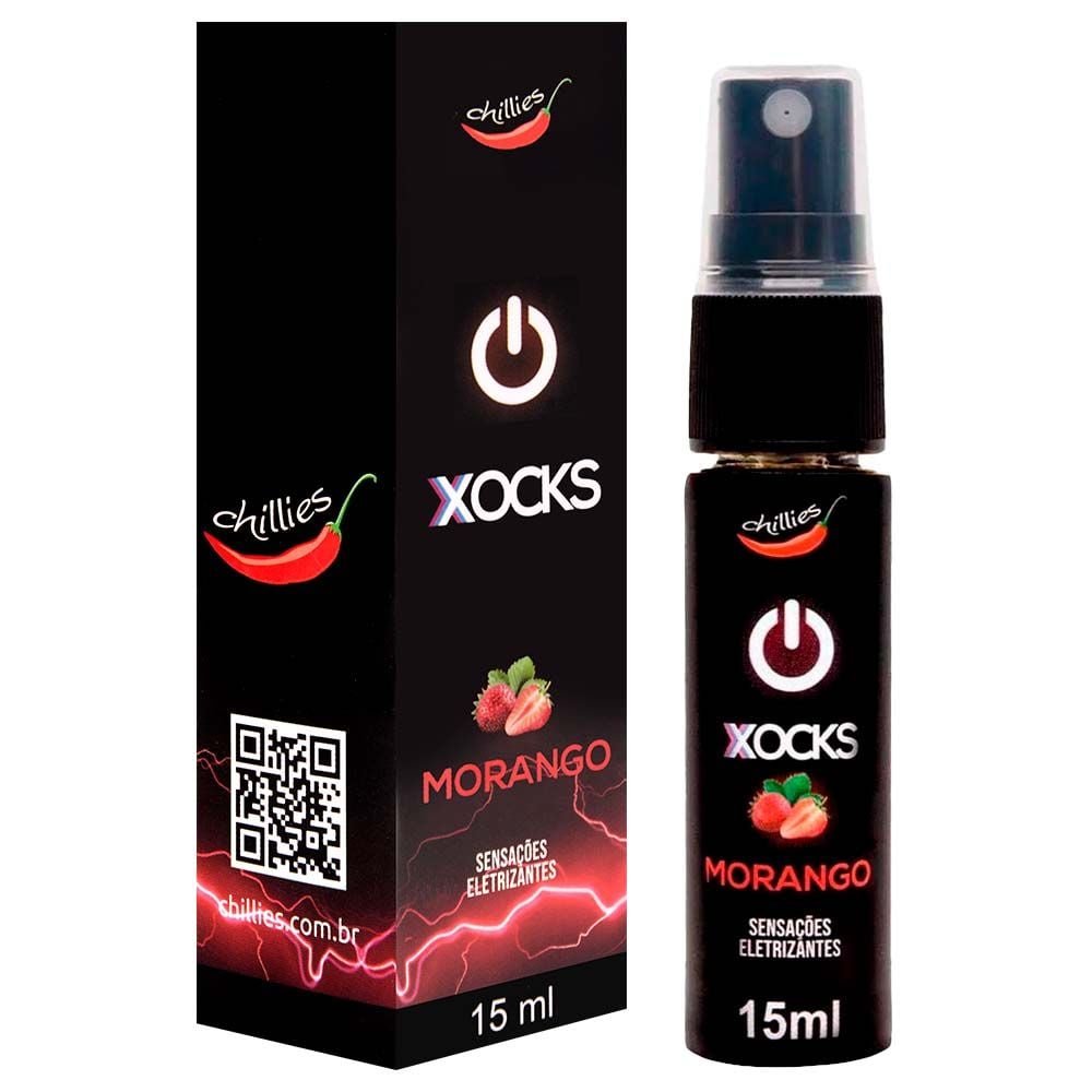 Xocks Gel Beijável Eletrizante 15ml Chillies