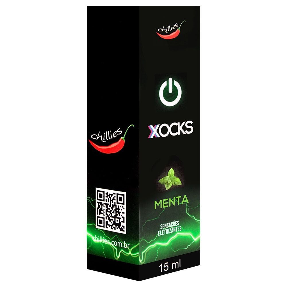 Xocks Gel Beijável Eletrizante 15ml Chillies